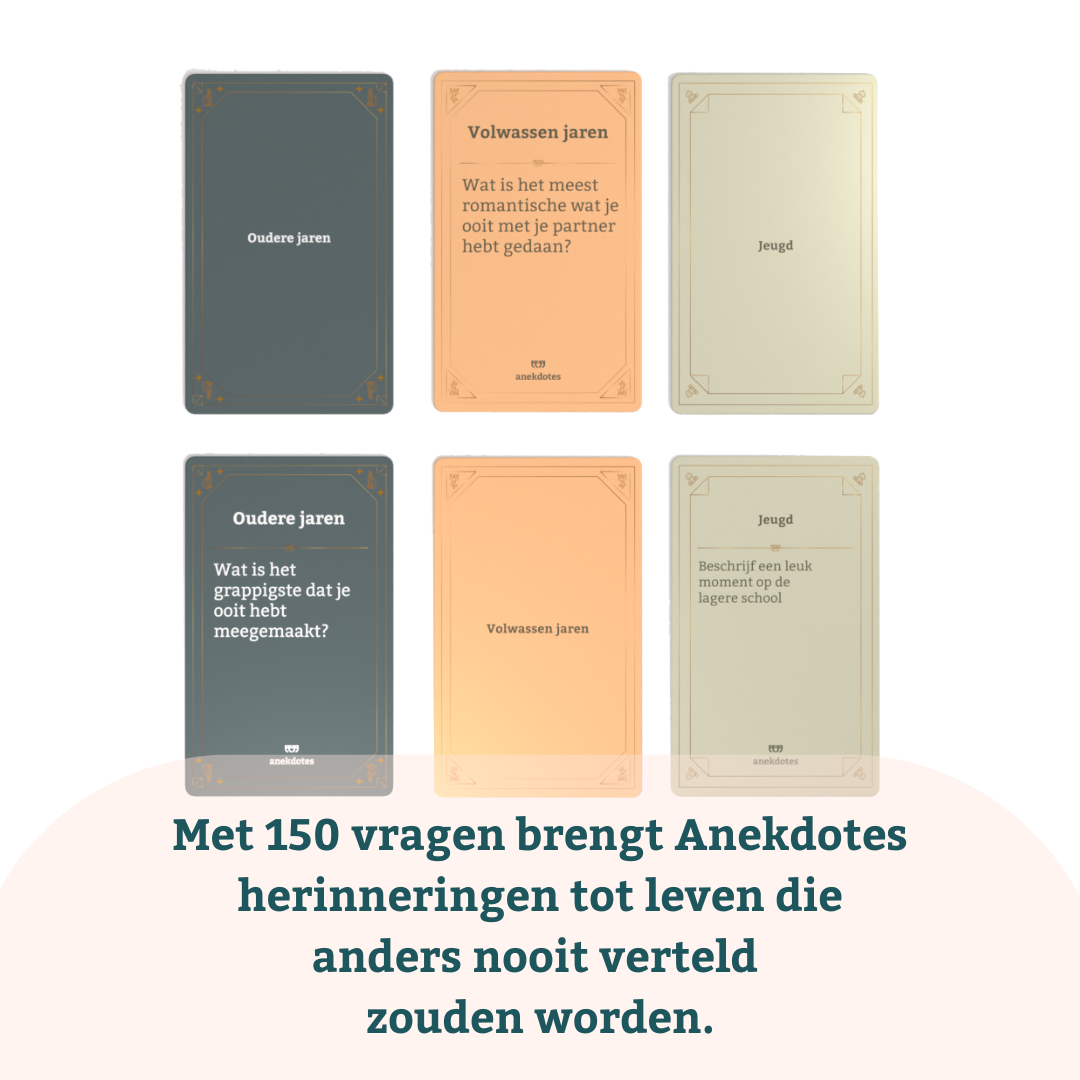 Levensverhaal kaartenset