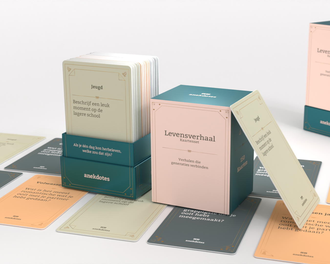 Levensverhaal kaartenset